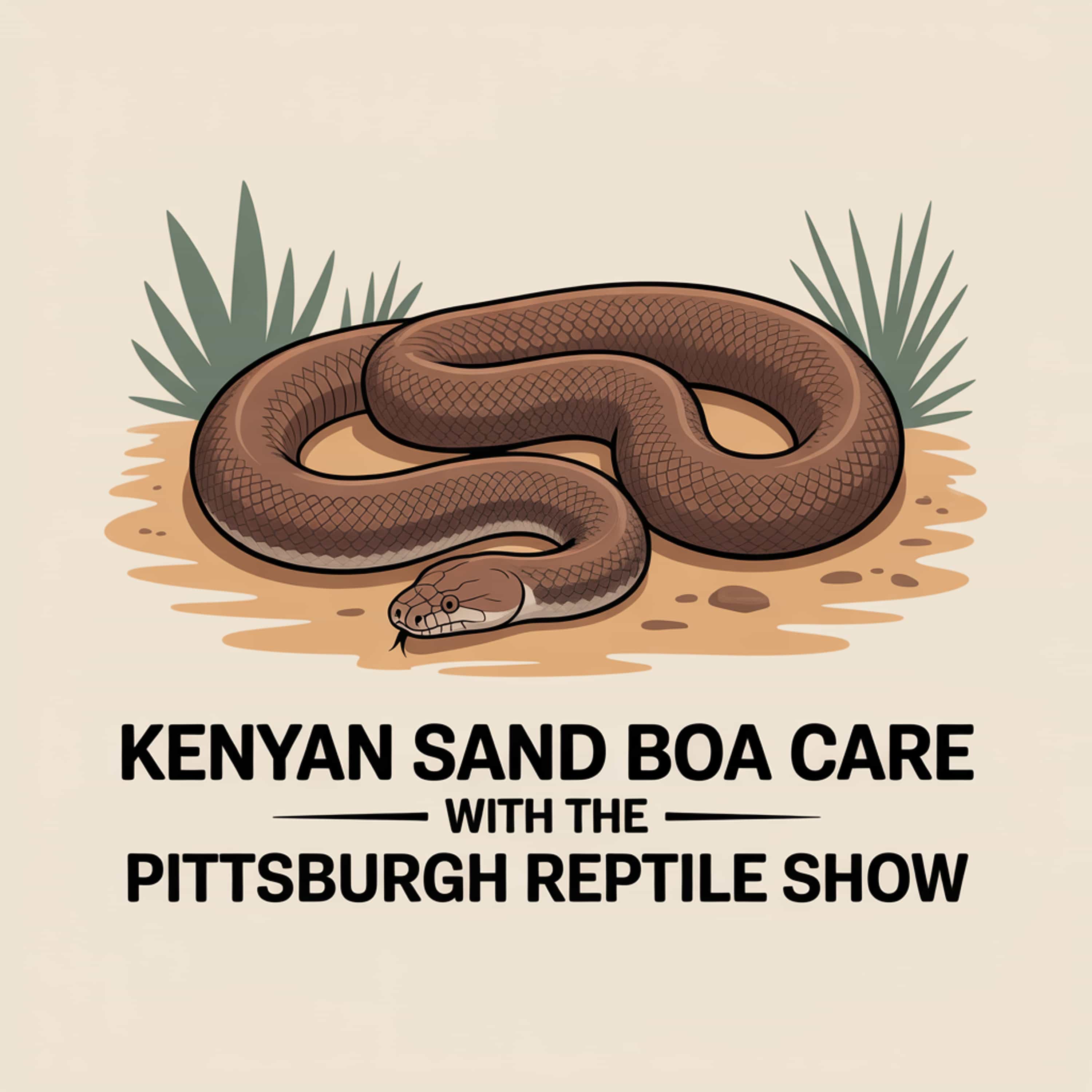 Kenyan Sand Boas at the Expo